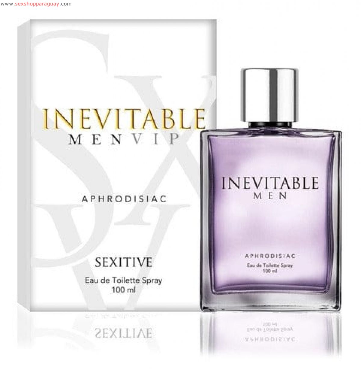 Per10/ Perfume Hombre Sexitive Inevitable Men Feromonas Aphrodisiac