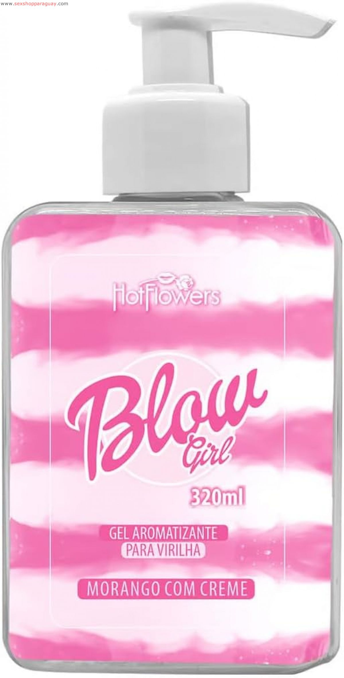 Gel Aromatizante Beijável Para Virilha Blow Girl